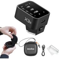 Godox X3S X3 S X3-S TTL Wireless Flash Trigger for Sony Camera, OLED Touchscreen Flash Transmitter,Built-in Lithium Battery Support Quick Charge(Xpro-S/XProII-S Upgrade Version)