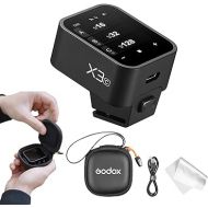 Godox X3C X3 C X3-C TTL Wireless Flash Trigger Compatible for Canon Camera, OLED Touchscreen Flash Transmitter,Built-in Lithium Battery Quick Charge(X2T-C/Xpro-C/XProII-C Upgrade)