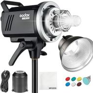 Godox MS300 Compact Studio Flash 300W 2.4G Wireless Monolight with 150W Modeling Lamp,Outstanding Power Output Stability,Anti-Preflash,Bowens Mount,5600±200K CCT,0.1～1.8S Recycle Time