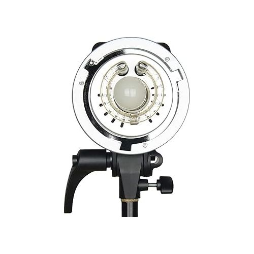  Godox MS300 Compact Studio Flash 300W 2.4G Wireless Monolight with 150W Modeling Lamp,Outstanding Power Output Stability,Anti-Preflash,Bowens Mount,5600±200K CCT,0.1～1.8S Recycle Time