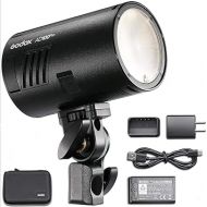 GODOX AD100Pro Pocket Studio Flash Light Photography Light OLED Screen 5800K 1/8000s Sync TTL/Multi/M Flash Built-in 2.4G Wilreless X System 5 Groups 32 Channels with Rechargeable 2600mAh Battery