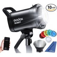 Godox SL-60W Upgraded Version SL60IID 70W LED Video Light,8 FX Effects,APP Control,Bowens Mount,Easy to Carry,Continuous Video Light for Video Recording,Photography
