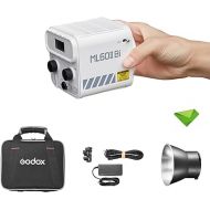 Godox ML60II Bi 70W Video Light, Bi-Color 2800-6500K, CRI≥96 TLCI≥97, 11 FX Light Effects, Bluetooth App Control Godox Mount Lights for Live Streaming, Interview, Still Life Photography, etc