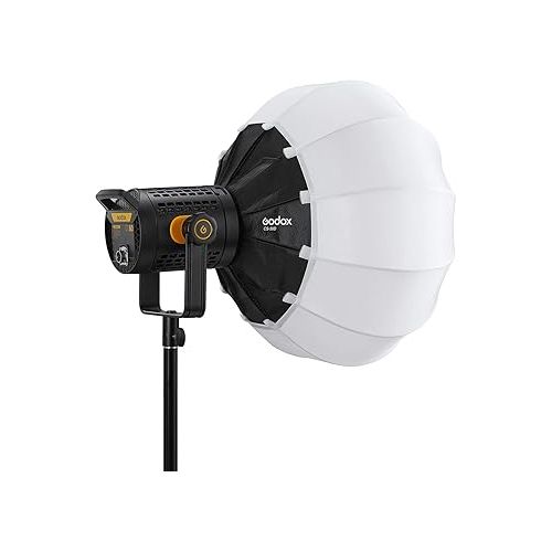  GODOX CS-50D Lantern Softbox 50cm/20inch Omni-Directional Light Modifier Bowens Mount for Godox SL60W SL150 II, UL150, VL150 Light for Video Recording, Live Streaming, and Film Making