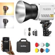 Godox70W LED Video Light ML60IIBi,2800-5600K,CRI 96+ TLCI97+ 13000LUX,Portable Continous Output Lighting for Studio Live Streaming Video Recording, Wedding,Indoor & Outdoor Shooting...