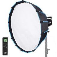 Godox SL60W Kit with Soft Box Softbox (Special Design for SL-60W) 5600K Studio Continuous LED Video Light Lamp 5600K Bowens Mount for Video Recording,Wedding,Outdoor Shooting