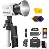 Godox ML60IIBi 70W Bi-Color COB LED Video Light with Battery Accessory Kit AK-B01 Bracket Handle,2800K-6500K CRI 96+/TLCI 97+,Built-in 11 Lighting Effects,App Control Photography Lighting