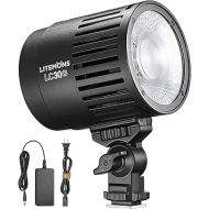 Godox LC30D Litemons Tabletop LED Light with Holder & Power Cable, 5600K 33W LED Video Light, CRI 95+/TLCl 96+, 8 FX Light Effects for Short Film Shooting, Live Streaming and Short Video Lighting.