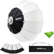 Godox CS-85D 85cm Lantern Softbox Soft Light Modifier w/Reflective Shading Skirt+Carry Bag, Quick-Setup Softbox Diffuser, Compatible with Godox Bowens Mount Studio Flash LED Video Light