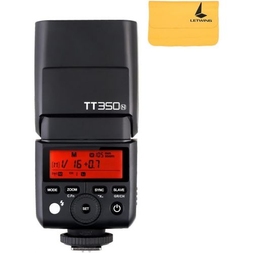  Godox TT350N 2.4G HSS 18000s TTL GN36 2Pcs Camera Flash Speedlite Compatible Nikon Mirrorless Digital Camera