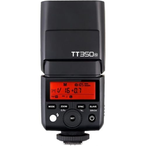  Godox TT350N 2.4G HSS 18000s TTL GN36 2Pcs Camera Flash Speedlite Compatible Nikon Mirrorless Digital Camera