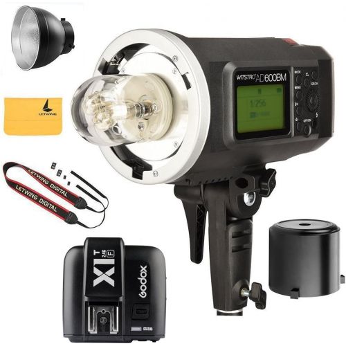  Godox GODOX AD600BM AD sync 1  8000s 2.4G Wireless Flash Light Speedlite+GODOX X1T-F TTL 18000s HSS 32 Channels 2.4G Flash Trigger Transmitter for Fuji DSLR Cameras