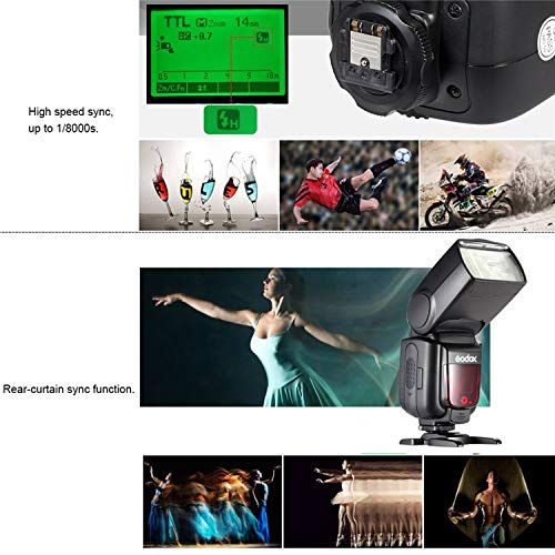 Camera Speedlite Flash,Professional Speedlite Flash Godox TT685 for Sony, High Speed Thinklite with Hot shoe for Most DSLR Digital Camera