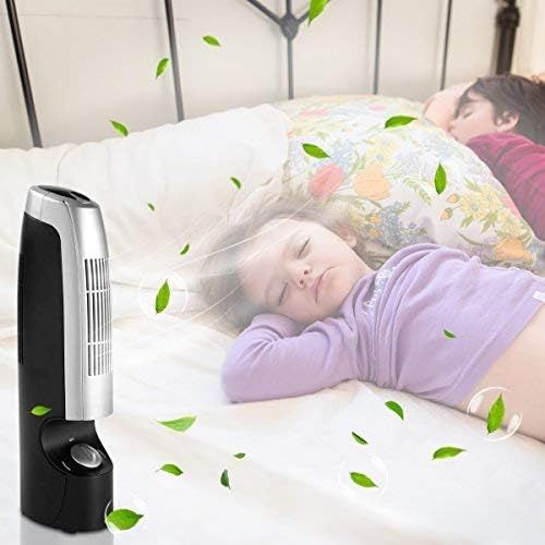  [아마존베스트]GOFLAME Air Purifier 2 PCS for Allergies, Germs, Dust, Pets, Smoke, Pollen, Odors, Air Cleaner with Whisper 2 Speed Operations,Silver and Black