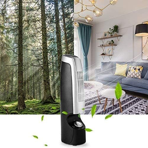  [아마존베스트]GOFLAME Air Purifier 2 PCS for Allergies, Germs, Dust, Pets, Smoke, Pollen, Odors, Air Cleaner with Whisper 2 Speed Operations,Silver and Black