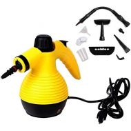 [아마존베스트]GOFLAME Steam Cleaner 1050W Handled Multi-Purpose Powerful Steam, Sanitizer, Steamer, Steam Iron, Remove Stains/Grease from Bathroom, Kitchen