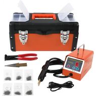 [아마존베스트]GOGOLO 110V Car Plastic Bumper Repair Welder Kit, Hot Stapler Plastic Welding Machine Gun Kit with 600pcs Staples and Box