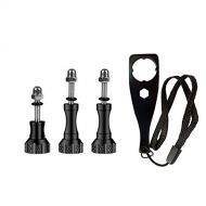 GOHIGH (3 PCS) Aluminum Thumb Screw Set and Wrench for Gopro Hero 8/7/6/5/5S/4/4S/3+ DJI OSMO Action Camera
