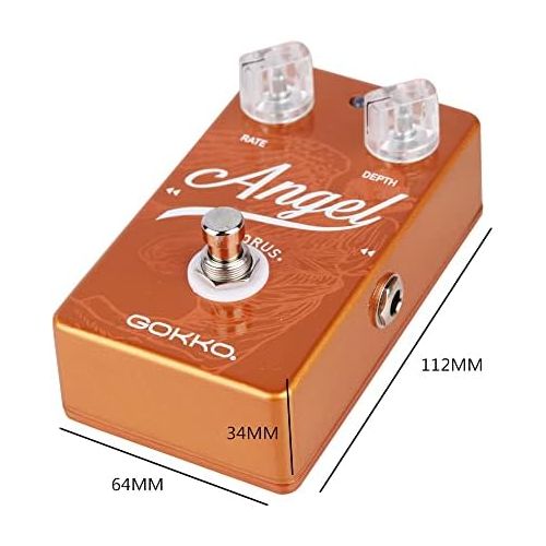  GOKKO AUDIO GK-23 Angel Chorus Guitar Effects Pedal