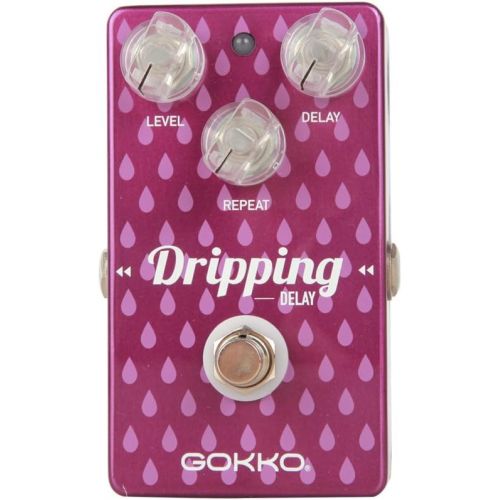  GOKKO AUDIO GK-22 Dripping digital analog Delay Guitar Effects Pedal