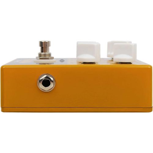  GOKKO GK-33 Vintage Box Acoustic Guitar Pedal, Guitar Effects Pedal for Electric Guitar, 6 Knobs Low Mid High Vol Voice Drive, Analog Fender 57 Deluxe