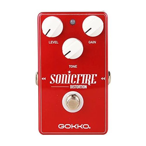  GOKKO AUDIO GK-25 SonicFire Distortion Guitar Effect Pedal