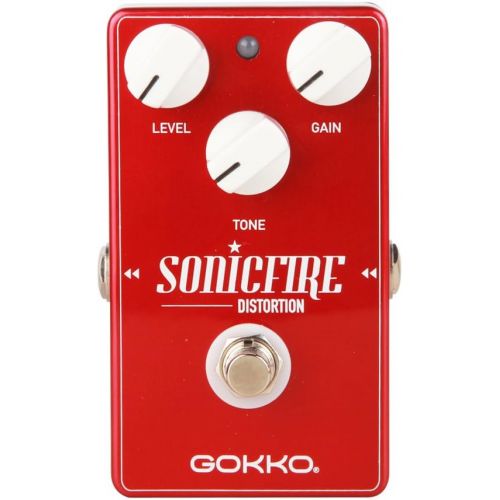  GOKKO AUDIO GK-25 SonicFire Distortion Guitar Effect Pedal