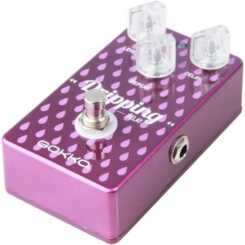  GOKKO AUDIO GK-22 Dripping digital analog Delay Guitar Effects Pedal