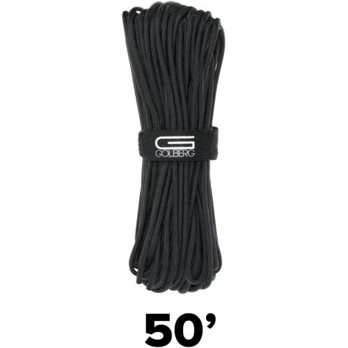  GOLBERG G GOLBERG 550lb Parachute Cord Paracord - 100% Nylon USA Made Mil-Spec Type III Paracord - Used by The US Military - Multiple Colors and Lengths Available