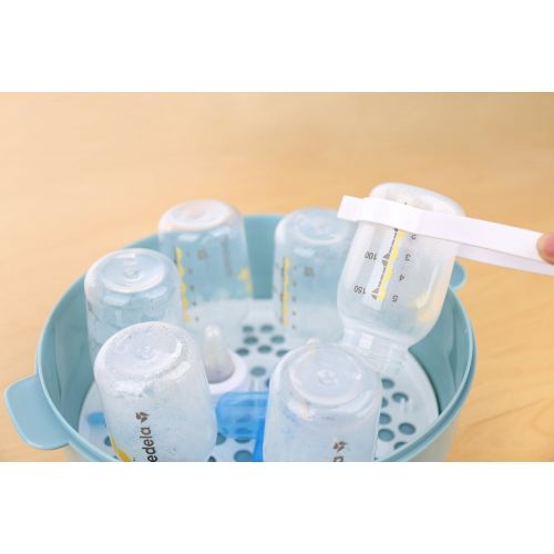  [아마존베스트]GOLOHO Baby Bottle Microwave Steam Sterilizer - Fit 6 Baby Bottles