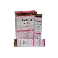 인센스스틱 Goloka premium series collection high end incense sticks- 6 boxes of 15 gms (Total 90 gms) (Premium Lotus)