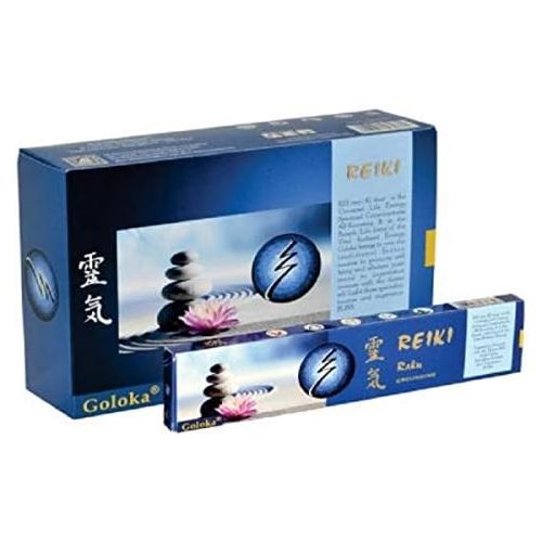  인센스스틱 GOLOKA Reiki Raku high end Incense Sticks- 12 Boxes of 15 GMS (Total 180 GMS)