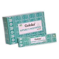 인센스스틱 Goloka Natures Meditation Incense Sticks 15gms - 12 Packs