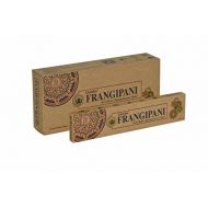 인센스스틱 Goloka Organika series collection high end incense sticks- 6 boxes of 15 gms (Total 90 gms) (Frangipani)
