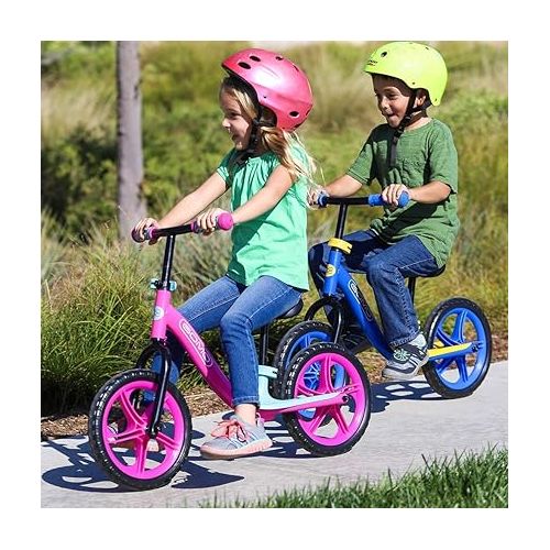  GOMO Balance Bike 2 Year Old, Toddler Bikes 18 Months to 5 Years Old - Balance Bike for 3 Year Old w/Footrest, Soft Grips,Flat Free Tires, Easy Assembly, Push Bike - Toddler Bikes 3-5, Balancing Bike