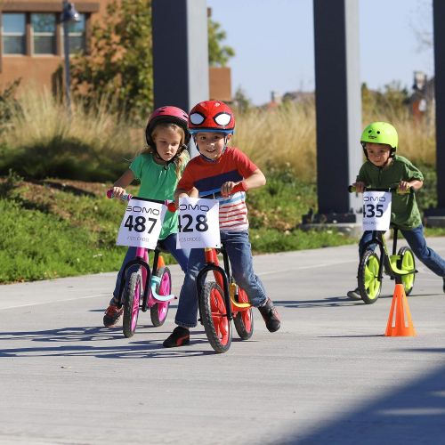  [아마존베스트]GOMO Balance Bike - Toddler Training Bike for 18 Months, 2, 3, 4 and 5 Year Old Kids - Ultra Cool Colors Push Bikes for Toddlers/No Pedal Scooter Bicycle with Footrest