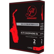 GONZALEZ Gonzalez Classic Alto Saxophone Reeds Box of 10 Strength 3