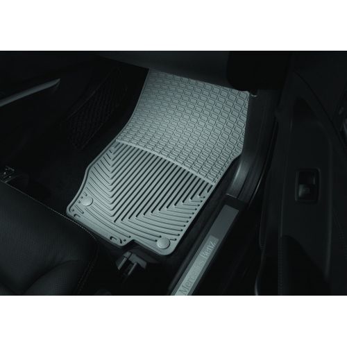  GOOACC WeatherTech Trim to Fit Front Rubber Mats for Select Chevrolet/GMC/Cadillac Models (Gray)