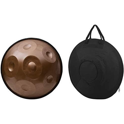  [아마존베스트]GOOCO Harmony Handpan Amara Padded Bag and Cotton Gloves, Steel Drum, Handmade, High Quality Percussion Instrument