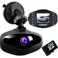 [아마존베스트]Dash Cam GOODTS Full HD 1080P Mini Car Camera Driving Recorder 1.5 inch Screen 170°Wide Angle, Dashboard Camera with G-Sensor Loop Recording WDR Motion Detection Night Vision (16GB