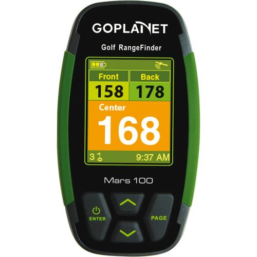  GOPLANET GOLF GPS Gerat MARS 100, SCHWARZ/GRUEN