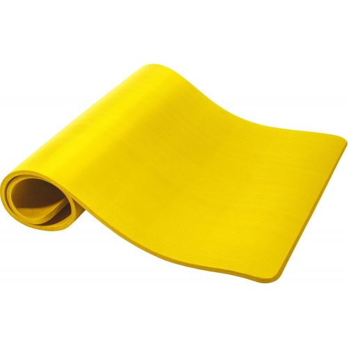  [아마존베스트]Gorilla Sports Extra-Thin Yoga Mat, 190 x 60 x 1.5 cm / 190 x 100 x 1.5 cm, Non-Slip and Phthalate-Free, Gym Mat for Fitness, Yoga and Pilates, in 13 Colours