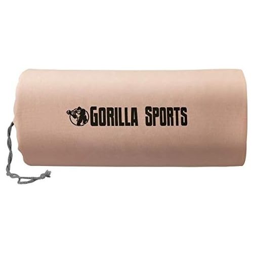  [아마존베스트]Gorilla Sports Yoga Mat Bag Case with Strap Pink Made of Cotton in 3Sizes