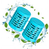 GORNORVA 2PCS Hot Tub Filter Mineral Stick Parts Compatible with Intex S1&VI Filter,Suitable for Intex Spa,Bestway Salu Spa,Coleman Lay-Z-Spa,Coleman SaluSpa(Blue)