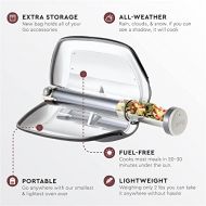 GOSUN Solar Oven Portable Stove - GoSun Go PRO Camp Stove Solar Cooker Camping Cookware & Survival Gear Outdoor Oven & Solar Powered Camping Grill Camping Stove & Sun Oven For Back