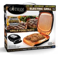 [아마존베스트]Gotham Steel 2053 Low Fat Multipurpose Sandwich Grill Nonstick Copper Coating  As Seen on TV, Large, Black