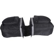 Bike Rear Carrier Bag, Bike Rack Rear Seat Tail Saddlebag, 25L Rear Seat Tail Carrier Trunk Double Pannier Bag