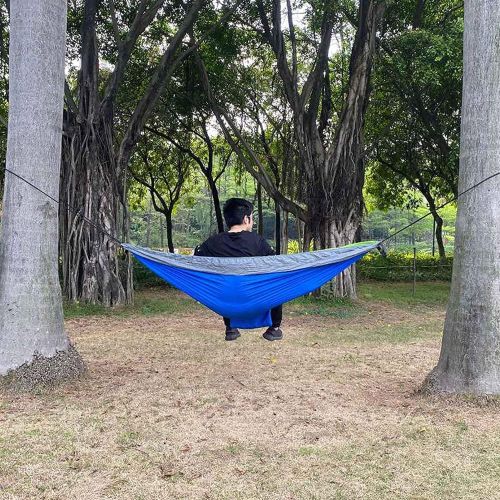  GOTOTOP 4 in 1 Rainwear, Multi?Functional Raincoat with Hood Outdoor Hammock Mat Tent Tarp Moisture?Proof Pad for Fishing/Camping