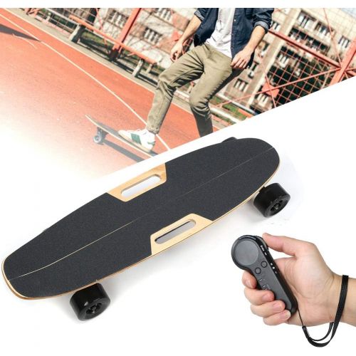  GOTOTOP Skateboard Remote Control Material: PP 2.4GHZ Indicator Light Electric Four-Wheel Skateboard Remote Control Lanyard Electric Outdoor Skateboard