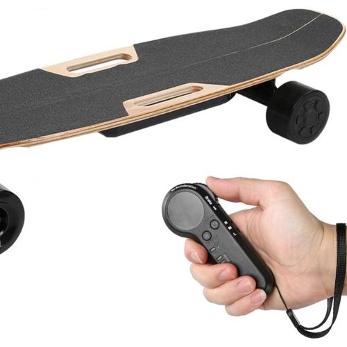  GOTOTOP Skateboard Remote Control Material: PP 2.4GHZ Indicator Light Electric Four-Wheel Skateboard Remote Control Lanyard Electric Outdoor Skateboard